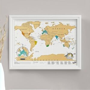 Luckies of London Scratch Map Travel Edition